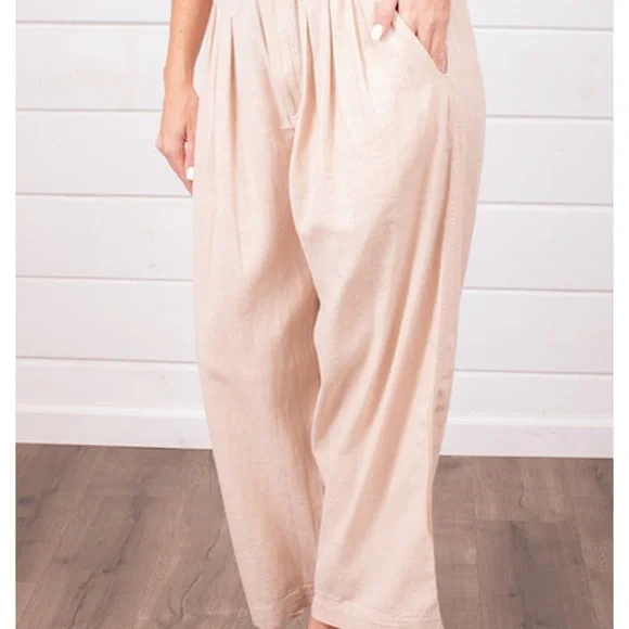 LOTTA LOVE LINEN TROUSERS - Picture 2 of 7